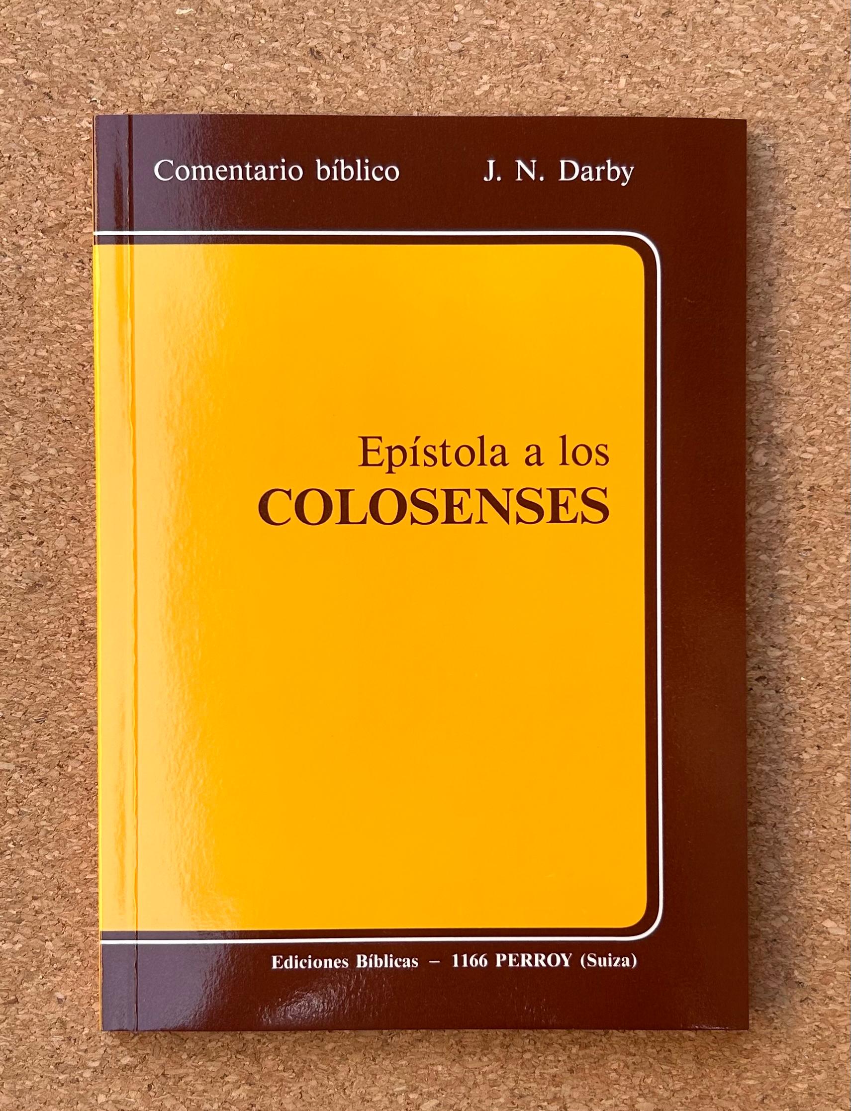 Portada de «Colosenses» — Darby, John Nelson