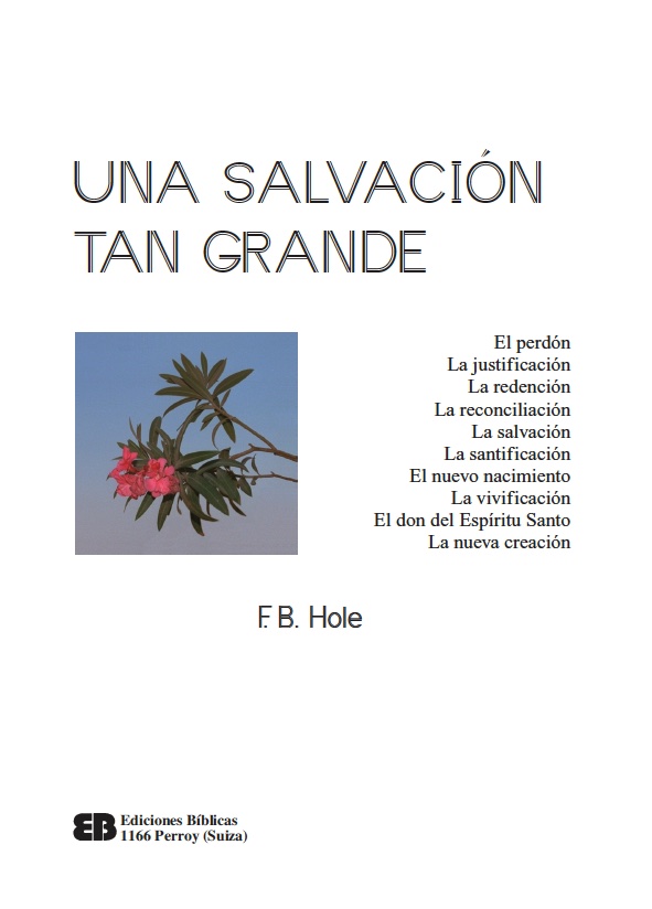 Portada de «Una salvación tan grande» — Hole, Frank Binford